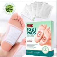 ราคา พร้อมส่งFOOT PADS NATURAL DETOX 10 ชิ้น แผ่นแปะเท้า ดูดซับสารพิษสารสกัดจากธรรมชาติ (11201822122)