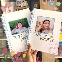 ราคา MeetGaArt สมุดสันห่วงปกอ่อน สำหรับจดบันทึกรายรับรายจ่ายต้นทุนกำไร (13180946771)