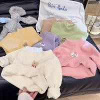 ราคา เสื้อโค้ทแขนยาวสำหรับชายและหญิง ขนาด 80-150 ซม., แบบขนแกะ ฟอกหนานุ่ม คอสูง (44650105355)