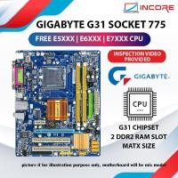 ราคา Gigabyte G31M-ES2C/ES2L G31 775 DDR2 เมนบอร์ด Intel (ฟรี CPU) เมนบอร์ด Gigabyte เมนบอร์ดเมนบอร์ด Komputer (22468944214)