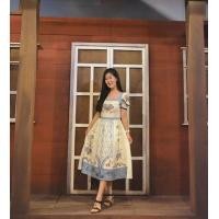 ราคา ชุดเดรสเจ้าหญิงสีฟ้า งานป้ายโบริต้า (694439934)