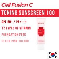 ราคา Cellfusionc Tone Up Sunscreen Foundation Free SPF50+ PA++++ 50ml Non Irritant Sensitive Skin (27660068166)