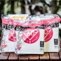 ราคา (พร้อมส่ง)[HARIO]HARIO V60 Paper Filter กระดาษกรองกาแฟ จำนวน 100 แผ่น (24684464208)