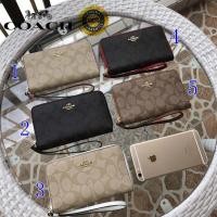 ราคา FB2 กระเป๋าสตางค์ใบยาวสำหรับผู้หญิง มีซิปและสายคล้องข้อมือ (57803113573)