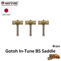ราคา Gotoh In-Tune BS Brass Saddle SET (3pcs) for Telecaster แซดเดิ้ลเทเล Made in Japan (12114904239)