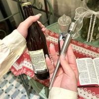 ราคา เปิดขวด ที่เปิดไวน์ ที่เปิดขวดเบียร์สแตนเลส, ที่เปิดขวดไวน์, ที่เปิดขวดไวน์ในครัวเรือน, ที่เปิดขวดไวน์แบบพกพาและหนาขึ้น, ที่เปิดขวดไวน์ (44604888857)