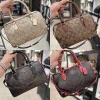 ราคา ♞,♘,♙COACH ROWAN SATCHEL IN SIGNATURE CANVAS ทรงหมอนรุ่นใหม่ขนาด10นิ้วมีหลายสี (25028367062)