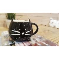 ราคา แก้วน้ำ แก้วกาแฟเซรามิค ลายแมวเหมียว (1743124781)