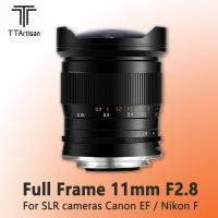 ราคา Ttartisan เลนส์มุมกว้าง 11 มม. F2.8 สําหรับกล้อง DSLR Nikon F Canon EF (19766572631)