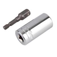 ราคา Work : Gator Grip Universal ALL in One Socket บล๊อกครอบจักรวาล แถมฟรี ก้านต่อด้าม เอนกประสงค์ 7-19 มม SC-801 จำนวน 1 ชุด (557080385)