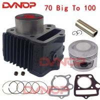 ราคา Motorcycle Cylinder Piston Kit For 50mm HONDA ATC70 CT70 C70 TRX70 CRF70 CRF70F DAX70 ST70 XR70 70C (52803376579)