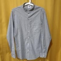 ราคา เสื้อเชิ้ตคอจีน แขนยาว สีเทา size XL (มือสอง) สภาพดี (4603898620)