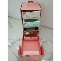ราคา กล่องลิ้นชัก ใส่ขนม swensens มือสอง สีชมพู second-hand Swensen's sweets drawer box , pink color (21883931780)