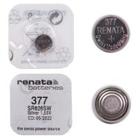 ราคา ถ่านกระดุมRenata 377/SR626SW 1 ก้อนของแท้ (22849865214)