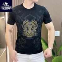 ราคา เสื้อยืดแขนสั้นผู้ชาย ลายพิมพ์หัวเสือ ระบายอากาศดี สไตล์แฟชั่นสำหรับฤดูร้อน (48903916078)