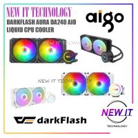 ราคา Aigo Darkflash AIGO ระบบระบายความร้อนด้วยน้ําสําหรับ AIGO DA240 240 มม.สีดําและสีขาว | น้ําหล่อเย็น | คูลเลอร์เหลว- LGA 1700 (41226850091)