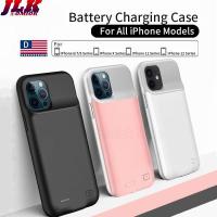 ราคา [4000-6000mAh] Battery Charger Case For iPhone 15 Plus 15 ProMax 7 8 6 6S Plus Charging Case For iPhone X XS 14 13 12 11 Pro Max Portable Power Bank Charger (15425268944)