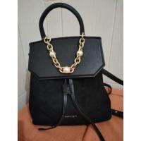 ราคา กระเป๋าเป้ Charles & keith สีดํา preloved (10089671446)