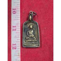 ราคา เหรียญหล่อโบราณหลวงพ่อไปล่วัดกำแพงเลี่ยมเงินแท้เลี่ยมโบราณของแท้ผ่านพิธีปลุกเสกแล้ว (53504896558)