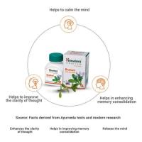 ราคา Himalaya pure Herbs Brahmi Mind wellness 60tablets (42606755614)