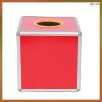 ราคา กล่องเก็บของแบบดึงวัสดุ อัลลอยด์ อะลูมิเนียม ทนทาน สีแดงสด ขนาดกะทัดรัด 10.5x10.5x12.5 นิ้ว (49753943105)