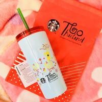 ราคา ราคารวมส่งแล้ว✨แก้วสีฟ้าครบรอบ 20 ปี *พร้อมถุงผ้า* | STARBUCKS แท้ 100% ✅ (3384571670)