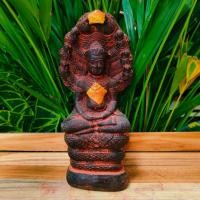 ราคา [nacharitiพระนาคปรกศิลปะขอม ปราสาทเขาพนมรุ้ง มวลสารเนื้อหินศิลาแลง หน้าตัก3นิ้ว เก่าขลังผสมมวลสาร เข้มขลังงดงามหน้าบูชา (22236499840)