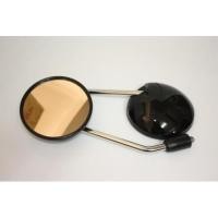 ราคา กระจก กระจกมองหลังรุ่น SCOOPY-I ปี 2009 สีดำ # ราคาต่อ 1 คู่ # 1010-079-10ZBL # HMA (3853084671)