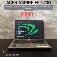 ราคา NOTEBOOK (โน้ตบุ๊ค) ACER ASPIRE F5-573G-53SJ/T003 (SILVER) (21378311945)