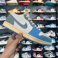 ราคา รองเท้ามือ2 ของแท้100% Jordan 1 Low Vintage UNC Grey (41819170020)