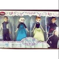 ราคา Disney princess elsa anna mini doll set frozen เจ้าหญิงเอลซ่า อันนา ตุ๊กตาโฟรเซ่น frozendoll (1426827293)