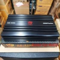 ราคา เพาเวอร์แอมป์ CLASS D 4 CH ยี่ห้อ AE AUDIO รุ่น AE-4300 2000w turbo แอมป์ คลาสดี 4 ch รถยนต์ ae 4300 (22730286573)