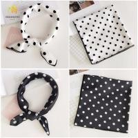 ราคา MOMENT Silk Feel Satin Summer Small Vintage Women Head Neck (45604659090)