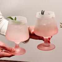 ราคา แก้วไวน์ทรงสูงสไตล์ฝรั่งเศสสีชมพูเกรดดิเอนท์ ฝ้า ดูหรู แก้วไวน์แชมเปญ แก้วค็อกเทล ดีไซน์สวยงาม P29O แก้วไวน์ทรงสูงสไตล์ฝรั่งเศส แก้วค็อกเทลดีไซน์หรู (52850892821)