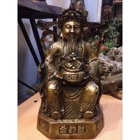 ราคา เทพเจ้าไฉ่ซิงเอี๊ยเนื้อทองเหลืองขนาดค่อนข้างใหญ่ (4259815152)