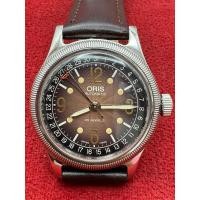 ราคา ORIS BIG CROWN 25 Jewels Automatic สี่เข็ม เข็มชี้วันที่ก้ามปู ตัวเรือนสแตนเลส นาฬิกาผู้ชาย มือสองของแท้ (21996522550)