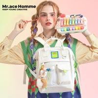 ราคา Mr.ace Homme โรงเรียนมัธยมกระเป๋าเป้สะพายหลังสไตล์ญี่ปุ่นกระเป๋านักเรียนแฟชั่นสำหรับผู้หญิง (19675606714)
