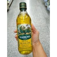 ราคา ซาโบโซ เพียว โอลีฟ ออยล์ SABROSO100% PURE OLIVE OIL 500 ml. (9551819273)