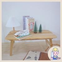 ราคา โต๊ะญี่ปุ่นไม้สักพับเก็บได้ โต๊ะญี่ปุ่น โต๊ะไม้ (7462883588)