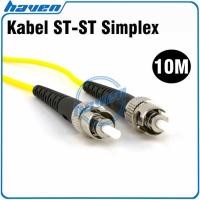 ราคา ไฟเบอร์ออปติก 10 ม. ST to ST Patchcord Patch Cord ST ST / FO Cable ST-ST (8726989856)