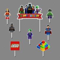 ราคา เค้ก ท็อปเปอร์ เลโก้ซุปเปอร์ฮีโร่ สุขสันต์วันเกิด (48202169141)