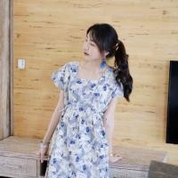 ราคา เดรสเกาหลี ผ้าไทย ผ้าฝ้าย ชุดพื้นเมือง ชุดเมืองเหนือ (7818607560)