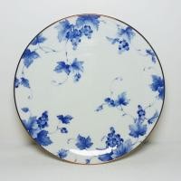 ราคา จานเซรามิค Adam&Eve Tachikichi corp. จานลายเถาองุ่น ขอบทองสวย (26610100189)