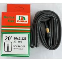ราคา ยางในรถจักรยาน ยางใน 20*2.125 AV จุกเติมลมเเบบมอเตอร์ไซค์ Duro (18504258883)