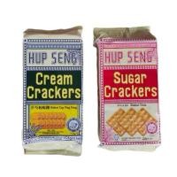 ราคา (พร้อมส่ง) HUP SENG Cream/Sugar Cracker รสครีม/น้ำตาล ขนาด 428 กรัม แครกเกอร์ยอดนิยม (57004888212)