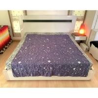 ราคา ผ้าห่ม หรือผ้าปูรองนอน/โซฟา ขนาด 5-5.5ฟุต สีน้ำเงินลายกลุ่มดาว ยี่ห้อ Byealler (สภาพใหม่) มือสองขายตามสภาพ เกาหลีแท้ (26201577585)