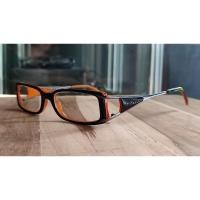 ราคา DKNY DY4556 3274 size 51-16 -135mm Black Silver Orange Rectangle Glasses Frames กรอบแว่นของแท้มือสอง งานสวยๆ (15271961246)