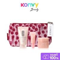 ราคา Clinique Gift Set [VAQQ-90] 3 Items + Pouch คลีนิกข์ เซทสกินแคร์พร้อมกระเป๋า. (40419379351)