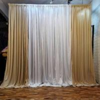 ราคา ผ้ายืดไฮเกรด หน้ากว้าง 60" ทำฉากงานแต่ง ทำซุ้มงานแต่ง เนื้อดี ราคาถูก (5349574284)