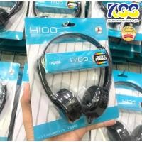 ราคา ✨สินค้ามือ1 Rapoo รุ่น H100 Wired Stereo Headset (HT-H100 P-BK)พอร์ตเสียง 3.5 มม. มาตรฐาน รับประกันของแท้✨ (4064402376)